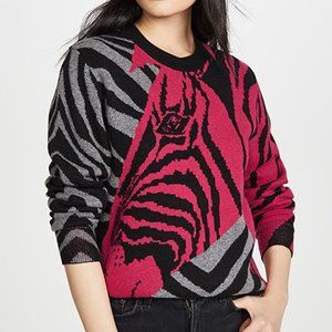 Rag & Bone Cashmere Zebra Pullover